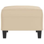 Табуретка, кремава, 70x55x41 см, плат микрофибър