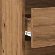 Нощни шкафчета, 2 бр, 40x35x62,5 см, инженерно дърво