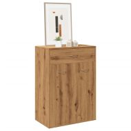 Шкаф за обувки, дъб артизан, 60x35x84 см, инженерно дърво