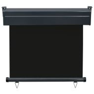 Вертикална тента за балкон, 85x250 см, черна