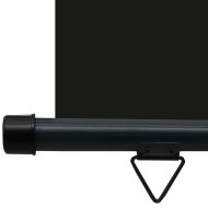 Вертикална тента за балкон, 85x250 см, черна