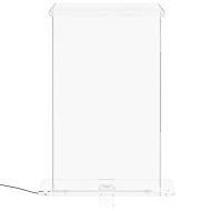 Фонтан за басейн с RGB светодиоди, акрил, 51 см