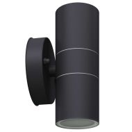 Външни LED лампи, 2бр, неръждаема стомана, насочени горе/долу