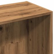 Библиотека, дъб артизан, 50x25x80 см, инженерно дърво