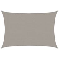 Платно-сенник, 160 г/м², правоъгълно, светлосиво, 3x4 м, HDPE