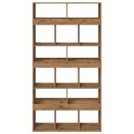 Разделител за стая дъб артизан 100x33x187,5 см инженерно дърво