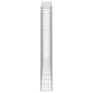 Габионни кошници арка 2 бр 400x30x220/240 см поцинковано желязо