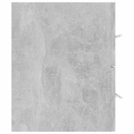 Комплект мебели за баня от 2 части, бетонно сив, ПДЧ