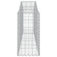 Габионни кошници арка 11 бр 200x30x60/80 см поцинковано желязо