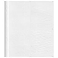 Балконски параван бял 120x1000 см 100% полиестер оксфорд