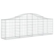 Габионни кошници арка 14 бр 200x30x60/80 см поцинковано желязо