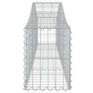 Габионни кошници арка 13 бр 200x30x40/60 см поцинковано желязо