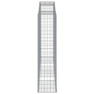 Габионни кошници арка 9 бр 300x50x200/220 см поцинковано желязо