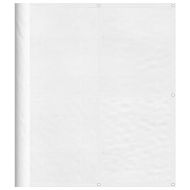 Балконски параван бял 120x700 см 100% полиестер оксфорд