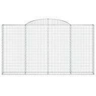 Габионни кошници арка 4 бр 300x30x160/180 см поцинковано желязо