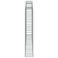 Габионни кошници арка 5 бр 300x30x180/200 см поцинковано желязо