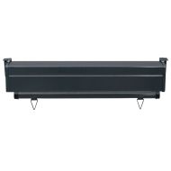 Вертикална тента за балкон, 85x250 см, кафява