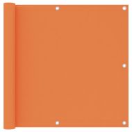 Балконски параван, оранжев, 90x600 см, оксфорд плат