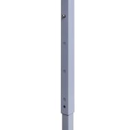 Професионална сгъваема парти шатра, 2x2 м, стомана, бяла