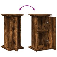 Стойка за витрини със съхранение 31x30x60 см инженерно дърво