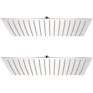 Душ пити от неръждаема стомана, 2 бр, 30x40 cм