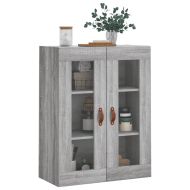 Стенен шкаф сив сонома 69,5x34x90 см