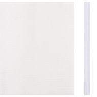 Лента за покриване на огради, PVC, 70x0,19 м, бели