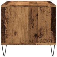 Масичка за кафе от старо дърво 90x49x45 cm Инженерна дървесина