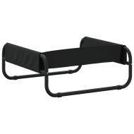 Повдигнато легло за куче, антрацит, Оксфорд плат и стомана