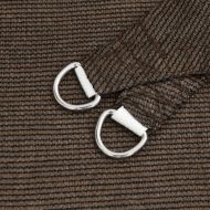 Платно-сенник, 160 г/м², кафяво, 7x7 м, HDPE