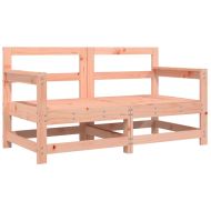 Градински столове с възглавници 2 бр масивно дърво дуглас