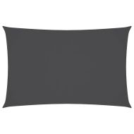 Платно-сенник, Оксфорд текстил, правоъгълно, 5x8 м, антрацит