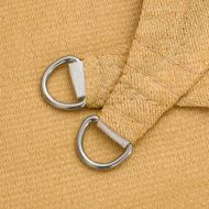 Платно-сенник, 160 г/м², правоъгълно, пясъчно, 3x5 м, HDPE