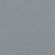 Османска легло с матрак, светлосиво, 160x200 см, плат