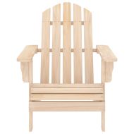 Градински стол "Адирондак" с маса, чам масив