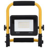 LED прожектор с дръжка, 30 W, топло бяло
