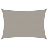 Платно-сенник, 160 г/м², правоъгълно, светлосиво, 2,5x4 м, HDPE