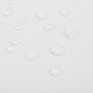 Покривки за маса, бели, 5 бр, 220 x 130 см