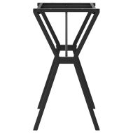 Крака за трапезна маса, Y-рамка, 80x40x73 см, стомана