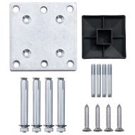 Ограден панел, WPC, 95x186 см, кафяв