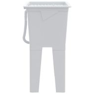 Вана за пране, бяла, 59x41x75 см, смола