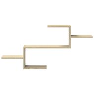 Стенен рафт, дъб сонома, 104x15x49 см, инженерно дърво