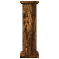 Стойка за витрини със съхранение 31x30x90 см инженерно дърво