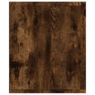 Шкаф за книги/ТВ шкаф опушен дъб 36x30x143 см инженерно дърво