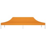 Покривало за парти шатра, 6x3 м, оранжево, 270 г/м²