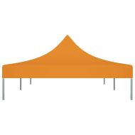 Покривало за парти шатра, 6x3 м, оранжево, 270 г/м²
