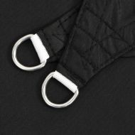 Платно-сенник, Оксфорд плат, триъгълно, 2,5x2,5x3,5 м, черно