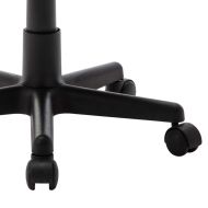 Офис стол, розов, 44x52x100 см, мрежест плат