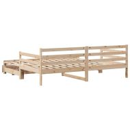 Дневно легло с уширение и чекмеджета без матрак 90x200 см