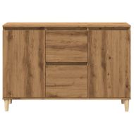 Сайдборд, дъб артизан, 102x35x70 см, инженерно дърво